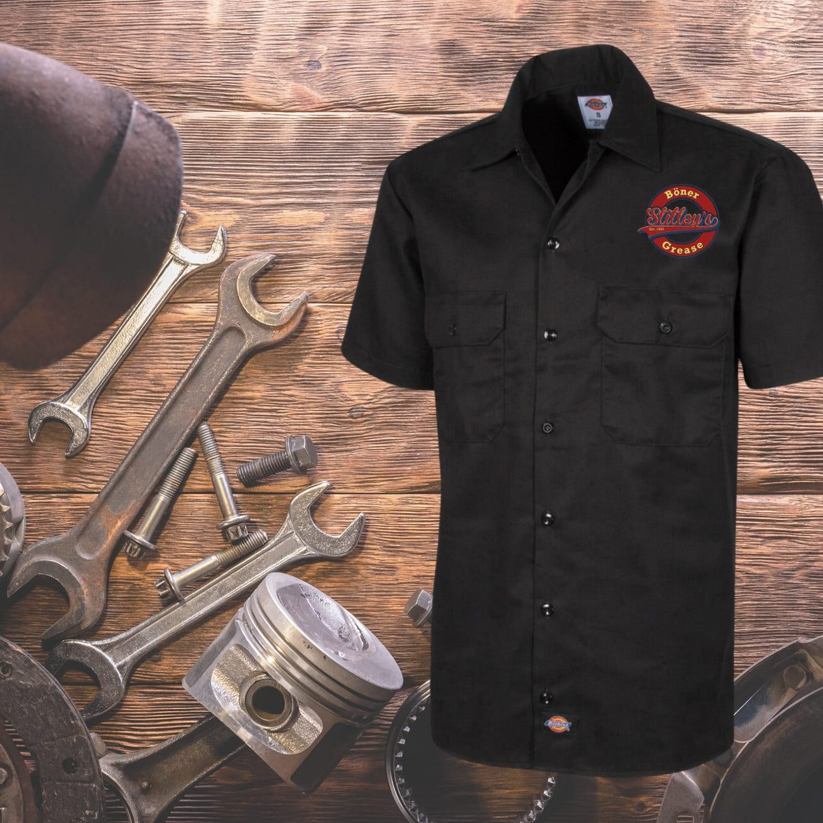 Stitley's Dickies Shirt Black