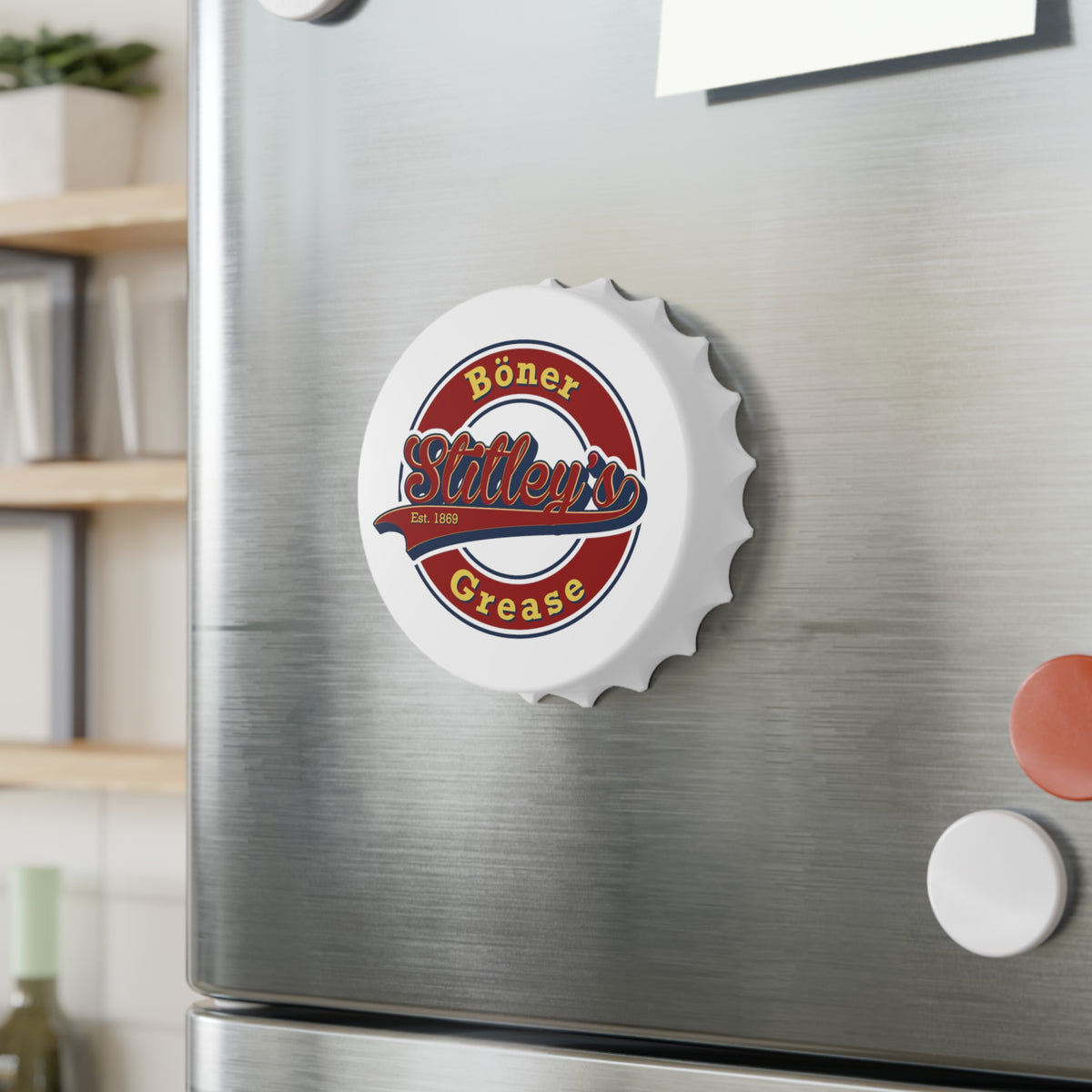 Stitley's magnetic Bottle Opener