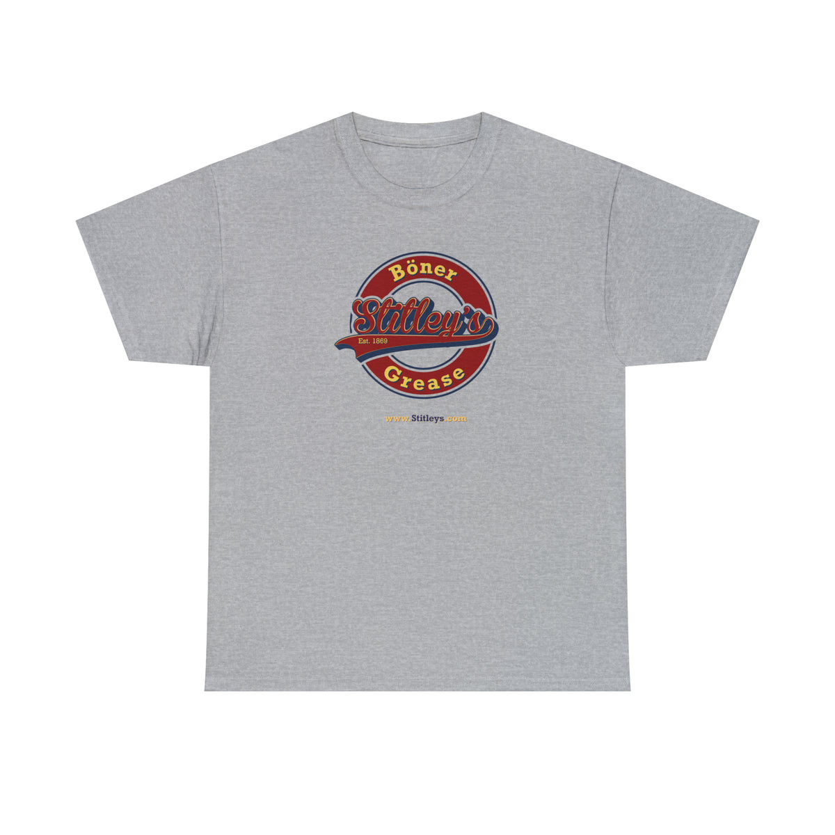 The best-selling Stitley's tee in classic grey.