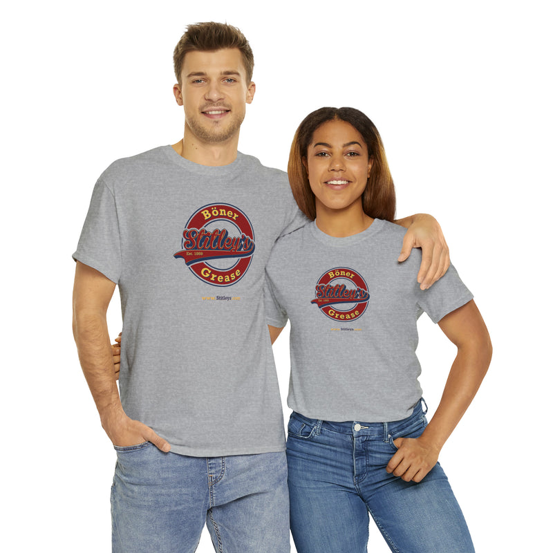 Man and Woman wearing Stitley's Tee