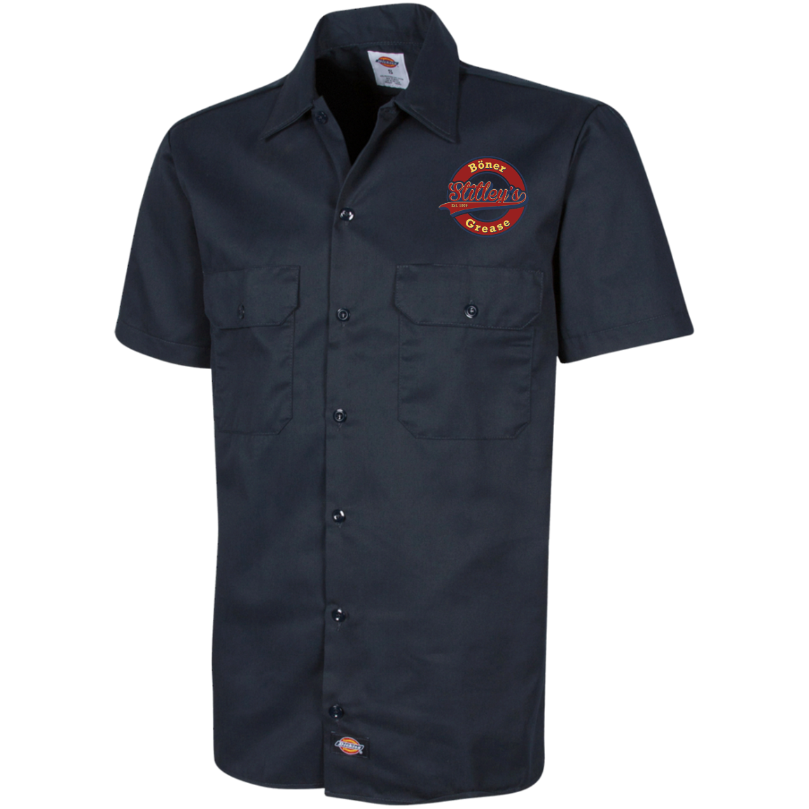 Navy Stitley's Dickies Shirt