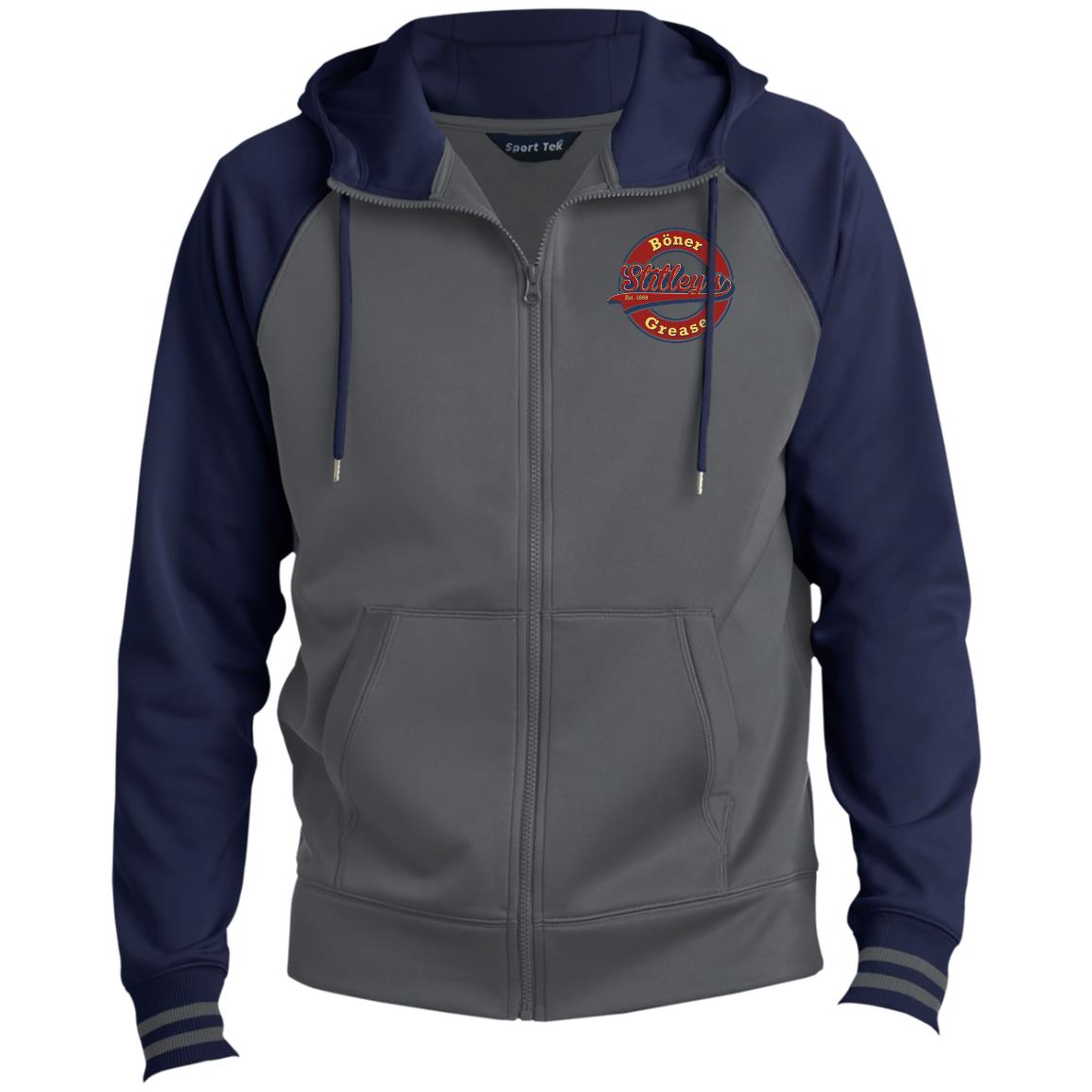 Stitley's Men's Sport-Wick® Full-Zip Hooded Jacket